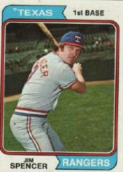 1974 Topps Baseball Cards      580     Jim Spencer